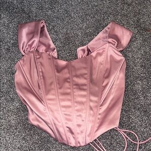 Windsor Silk Corset Top